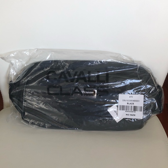 CAVALLI CLASS BY ROBERTO CAVALLI Logo Toiletry Bag - Picture 7 of 12